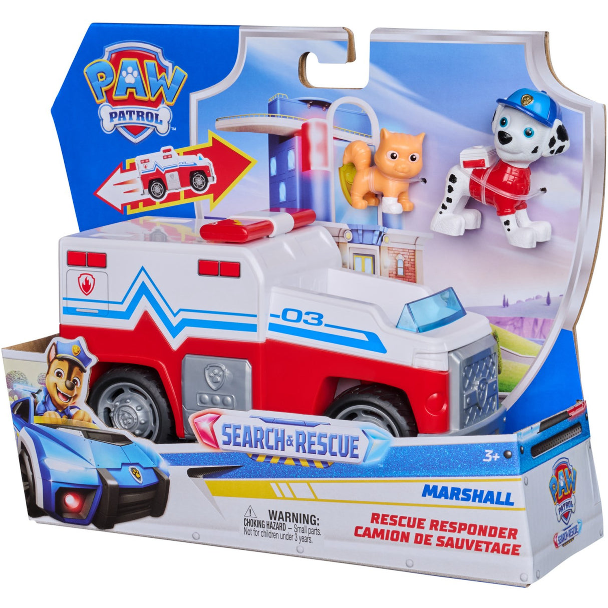 Paw Patrol Search&Rescue Køretøj-Marshall