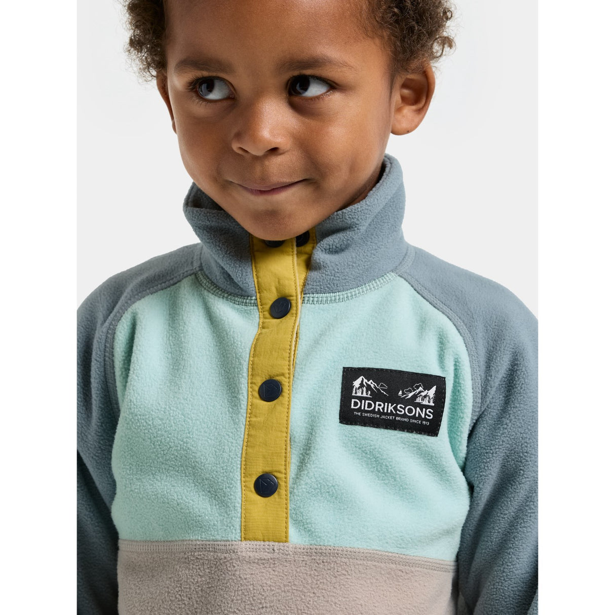 Didriksons Ocean Mint Monte Kids Half Bu 5