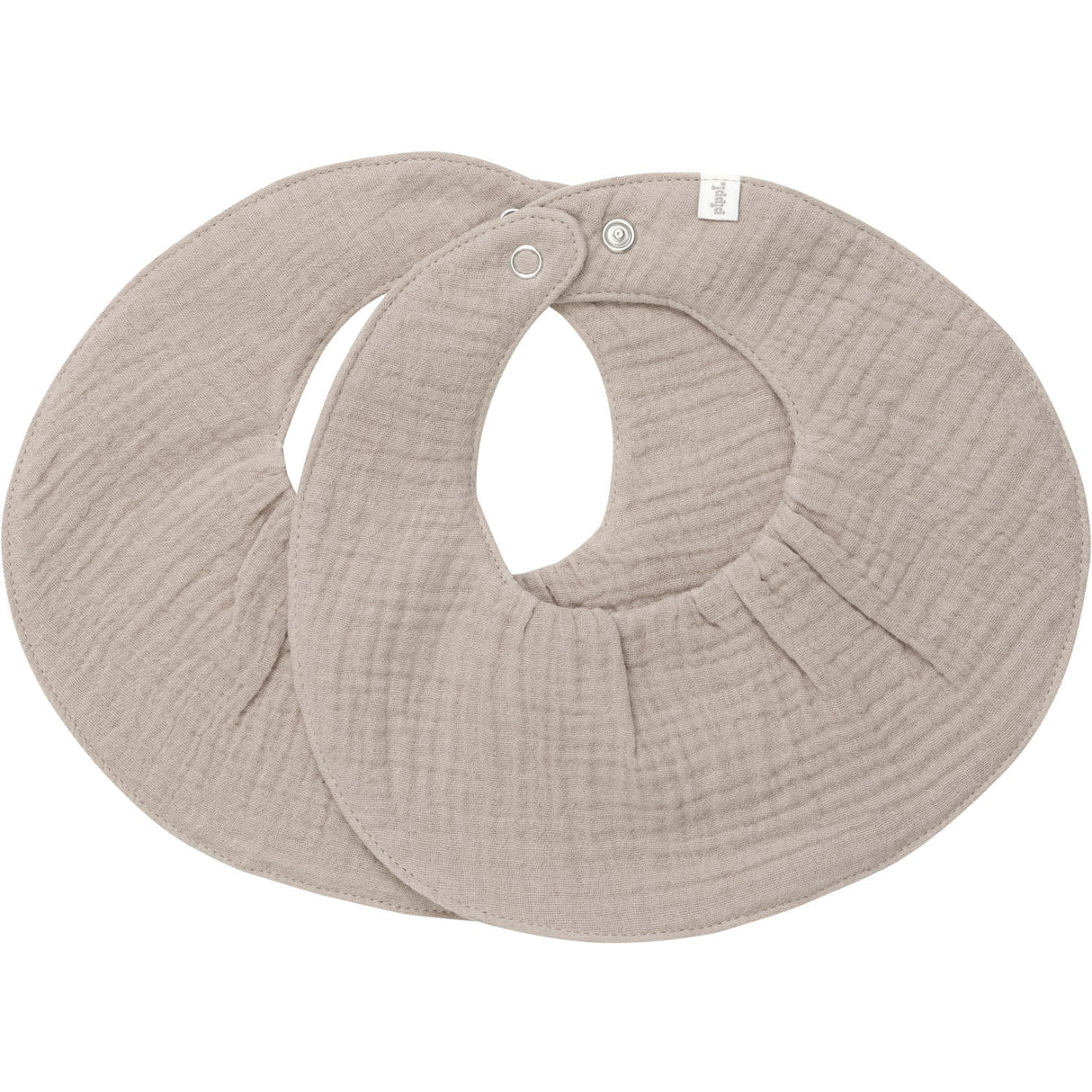 Pippi Mocha Meringue Haklapp Muslin (2-Pack)