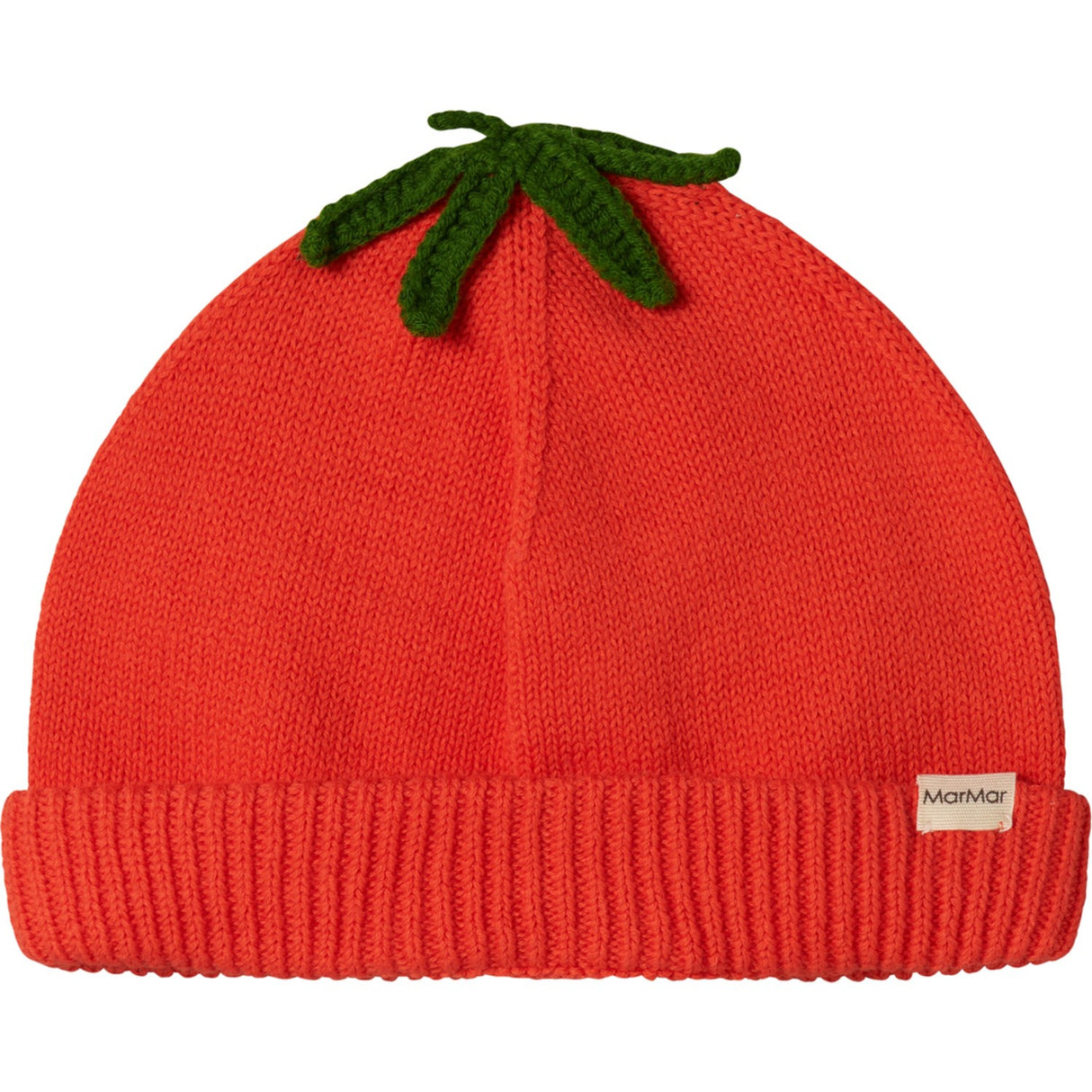 MarMar Cotton Knit Plain Tomato Atlas Tomato Mössa