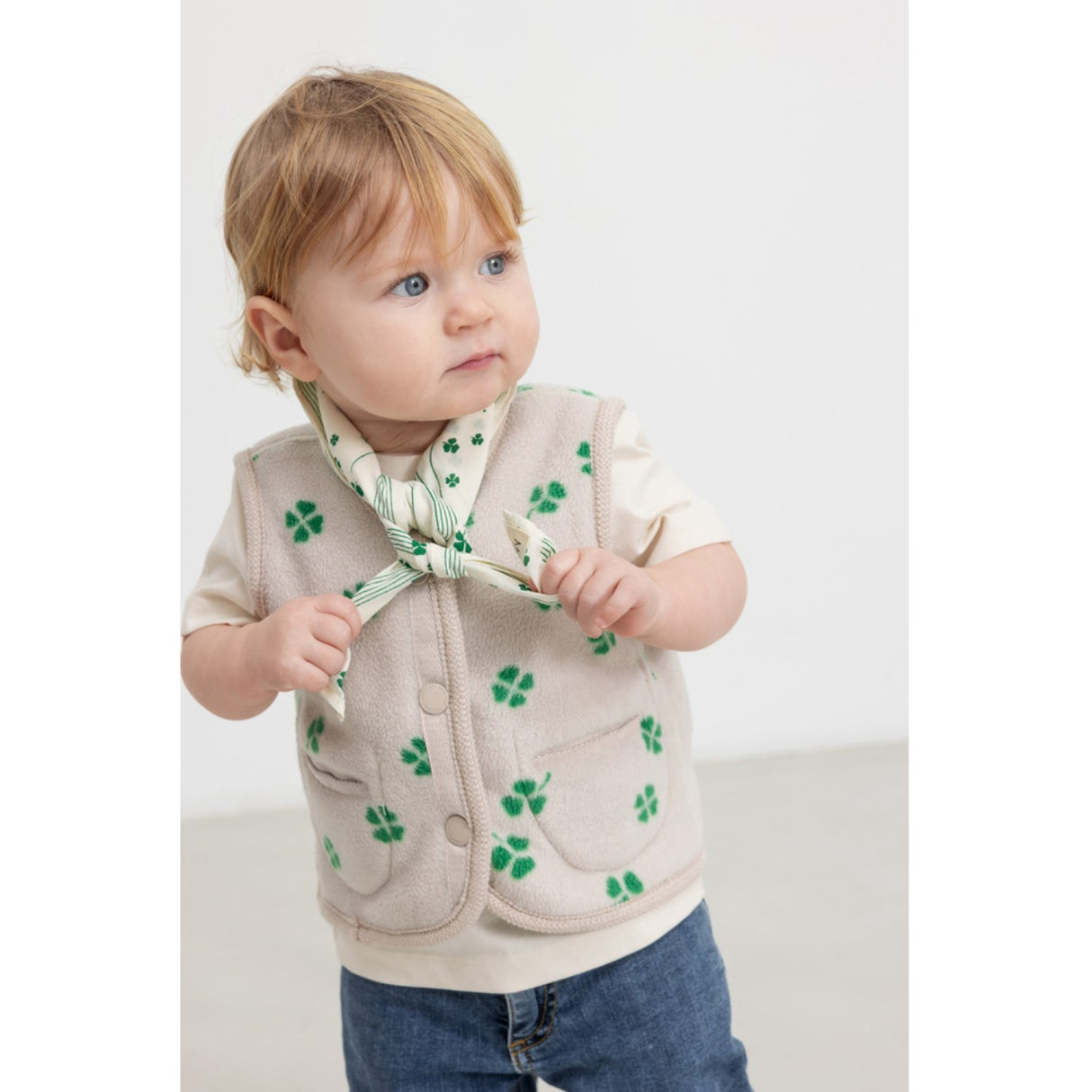 MarMar Light Cotton Clover Field Avi Halsduk