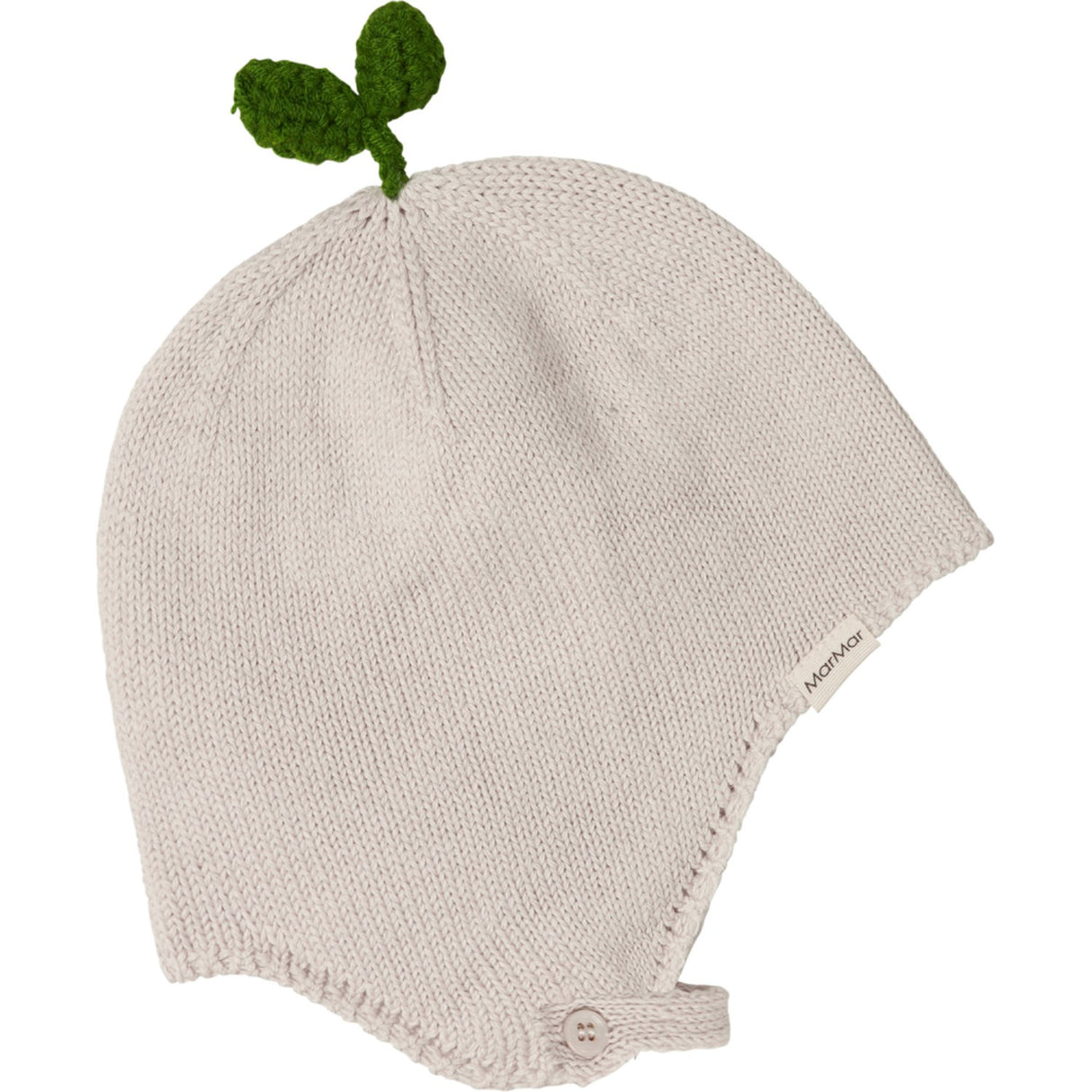 MarMar Cotton Knit Plain Moon Grey Aly Baby Sprout Mössa
