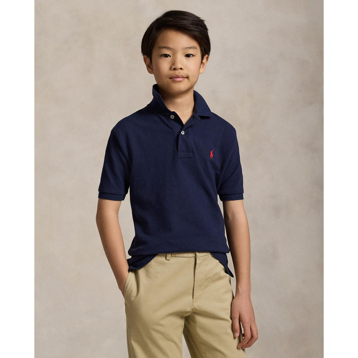 Polo Ralph Lauren Refined Navy Pikétröja T-Shirt