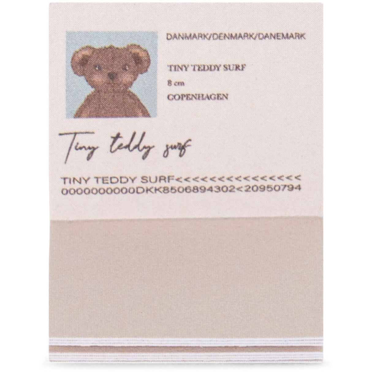 Konges Sløjd Blue Stripe Tiny Nallebjörn Travel