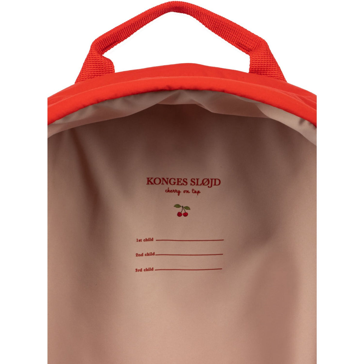 Konges Sløjd Fiery Red Juno Paljet Ryggsäck