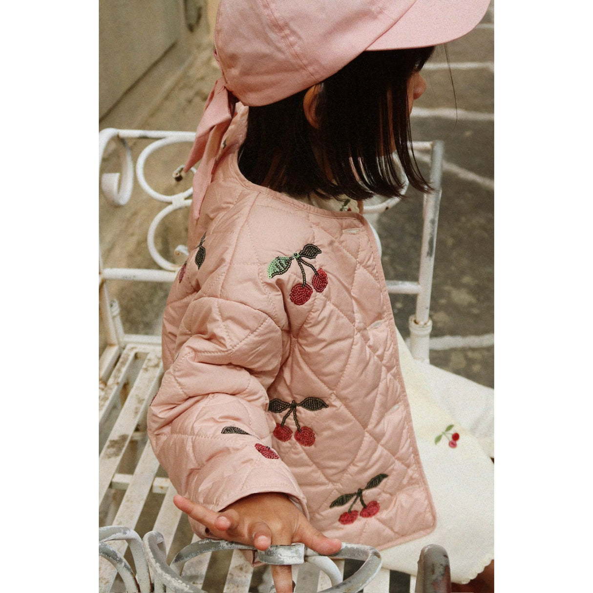 Konges Sløjd Ma Grande Cerise Flora Paljet Jacka