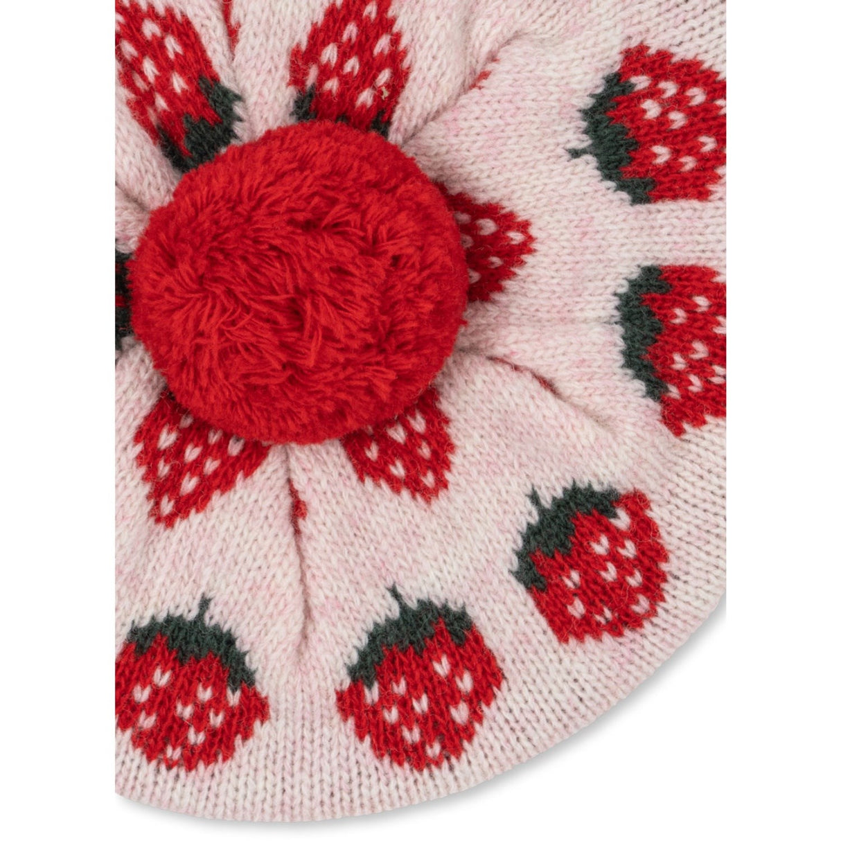 Konges Sløjd Strawberry Belou Stickad Beret