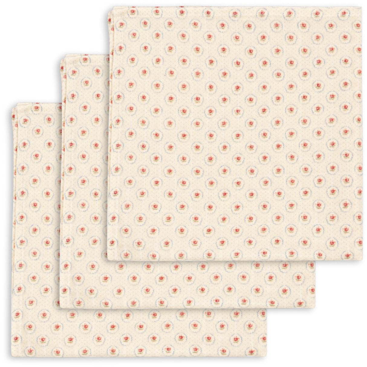 Konges Sløjd Mirage 3 Pack Muslin Cloth Gots