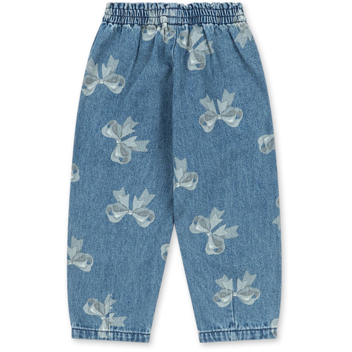 Konges Sløjd x Luksusbaby Bella Bow Blu Magot Frill Byxor Gots