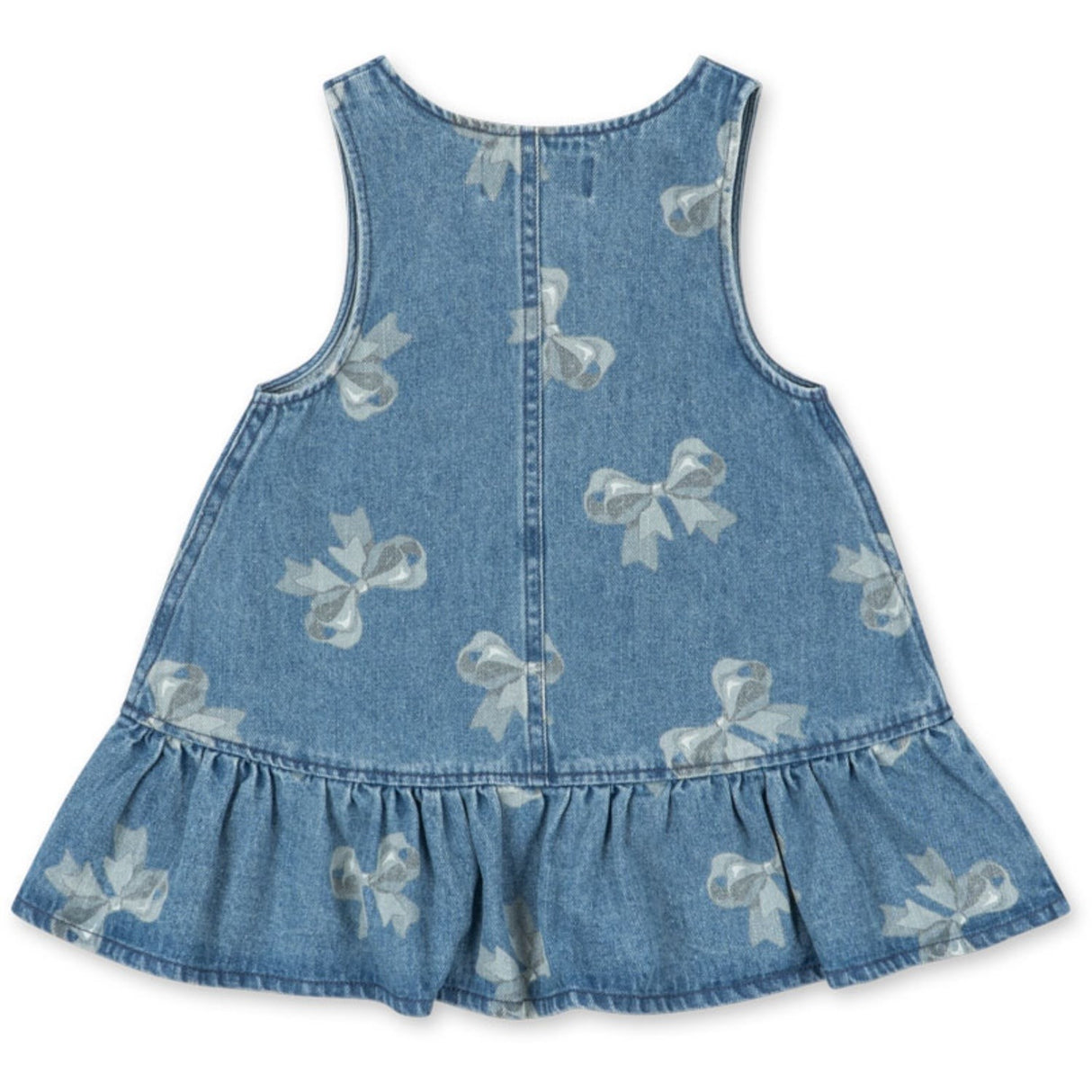 Konges Sløjd x Luksusbaby Bella Bow Blu Magot Frill Klänning Gots