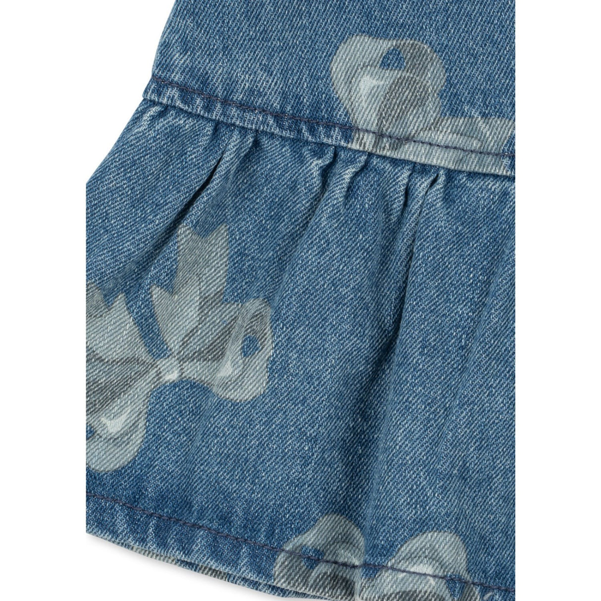 Konges Sløjd x Luksusbaby Bella Bow Blu Magot Frill Klänning Gots