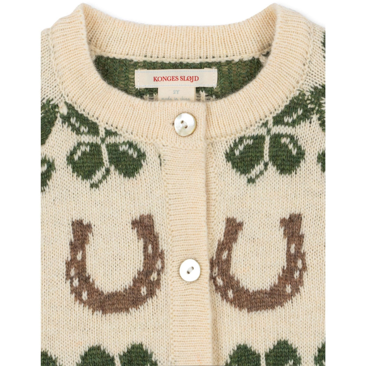 Konges Sløjd Clover Belou Stickad Cardigan