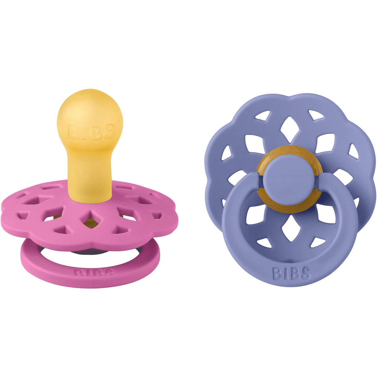 Bibs Bubblegum/Peri Napp Boheme 2-Pack Latex