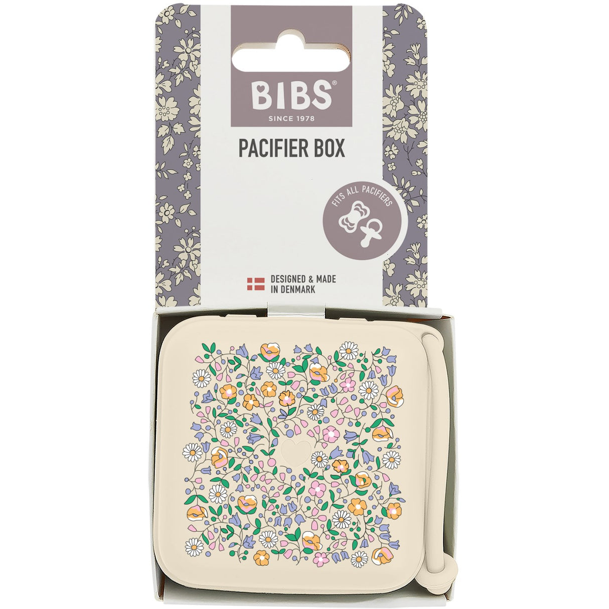Bibs X Liberty Ivory Napp Box Chloe Meadow