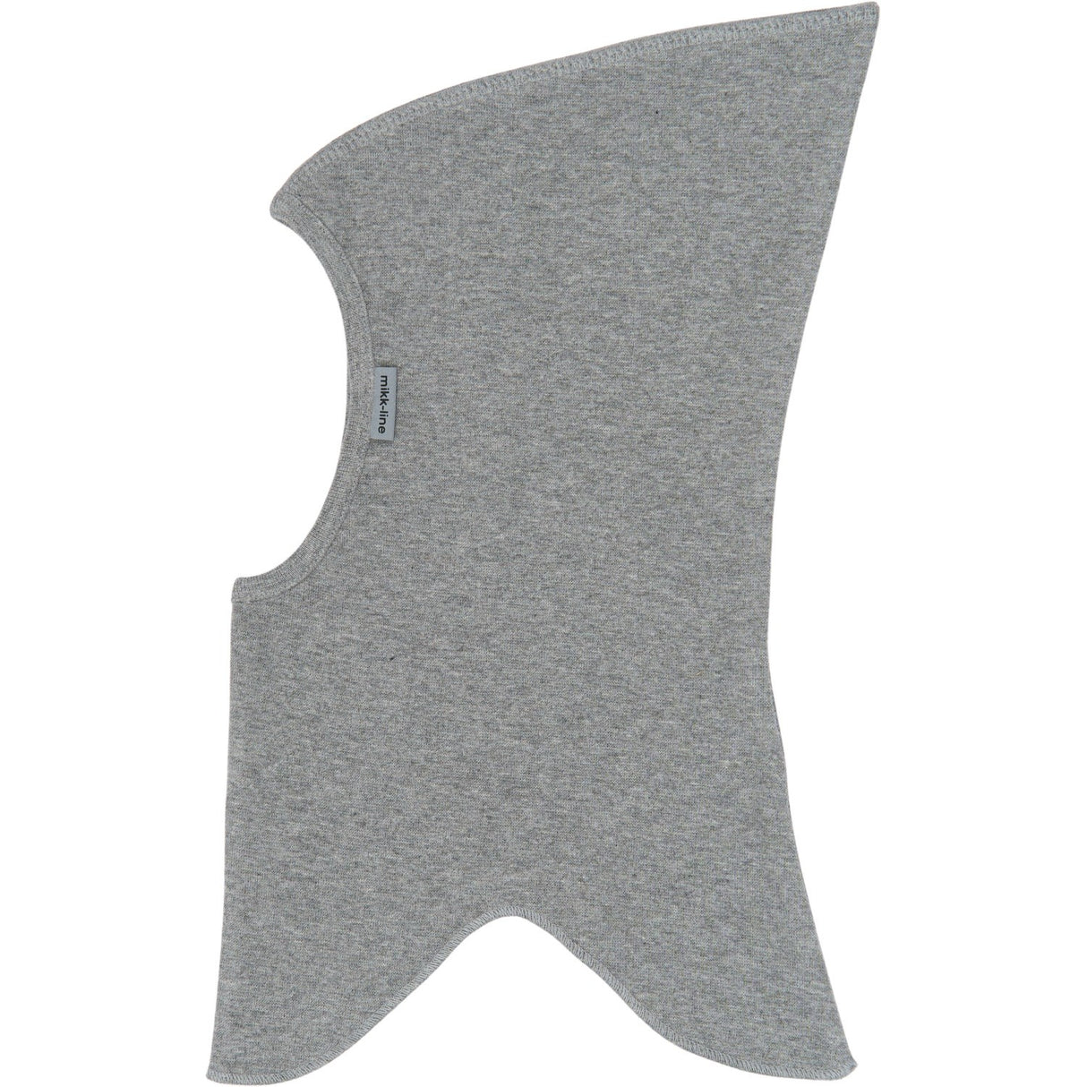 Mikk-Line Light Grey Melange Bomull Fullface Tip