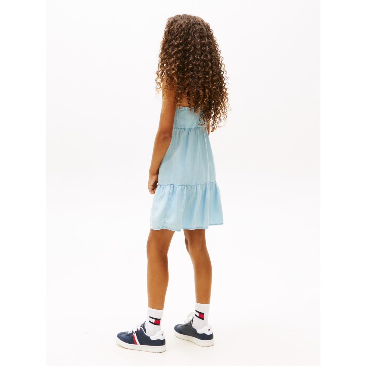 Tommy Hilfiger Denim Tencel Rem Klänning