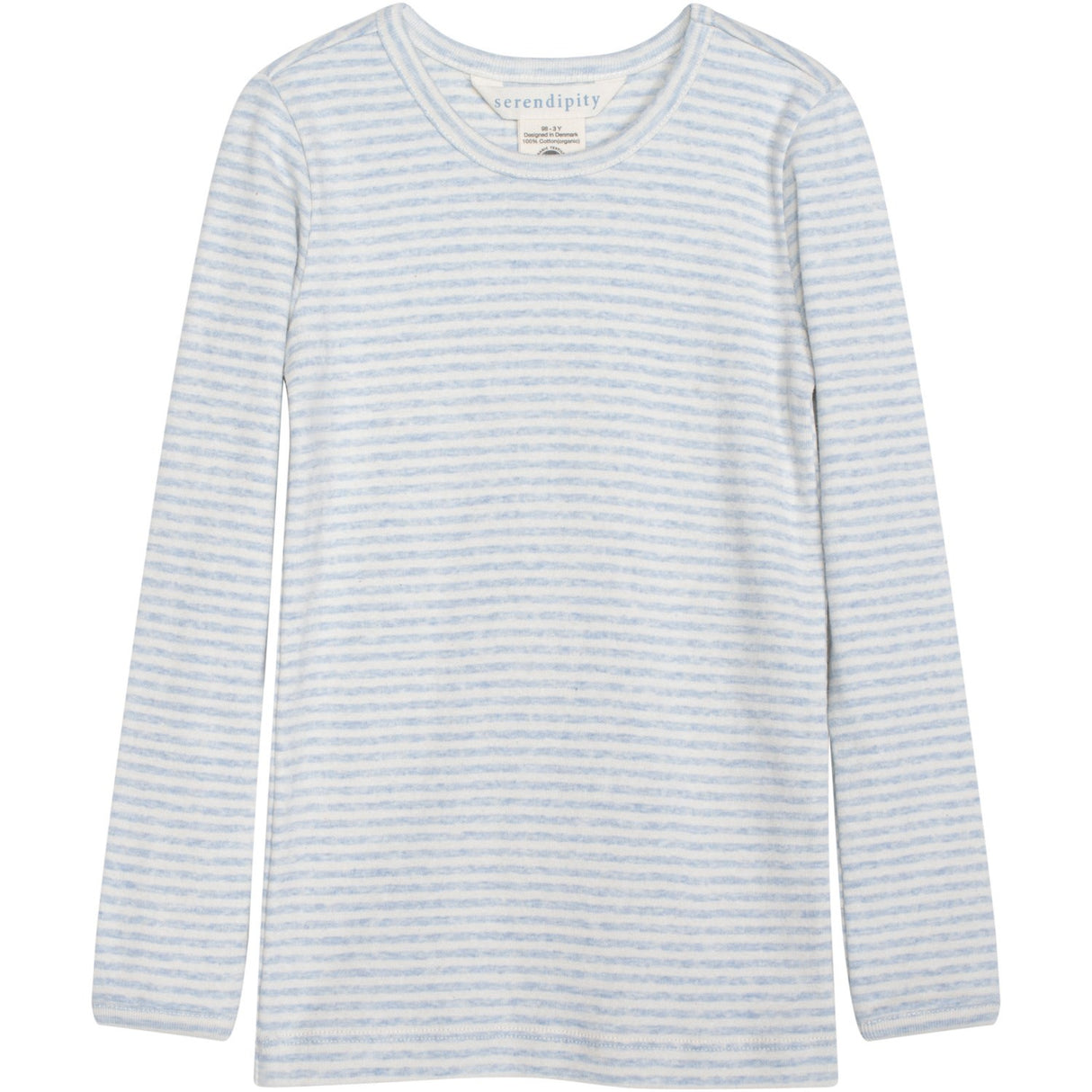 Serendipity Mist/Offwhite Slim Blus Stripe