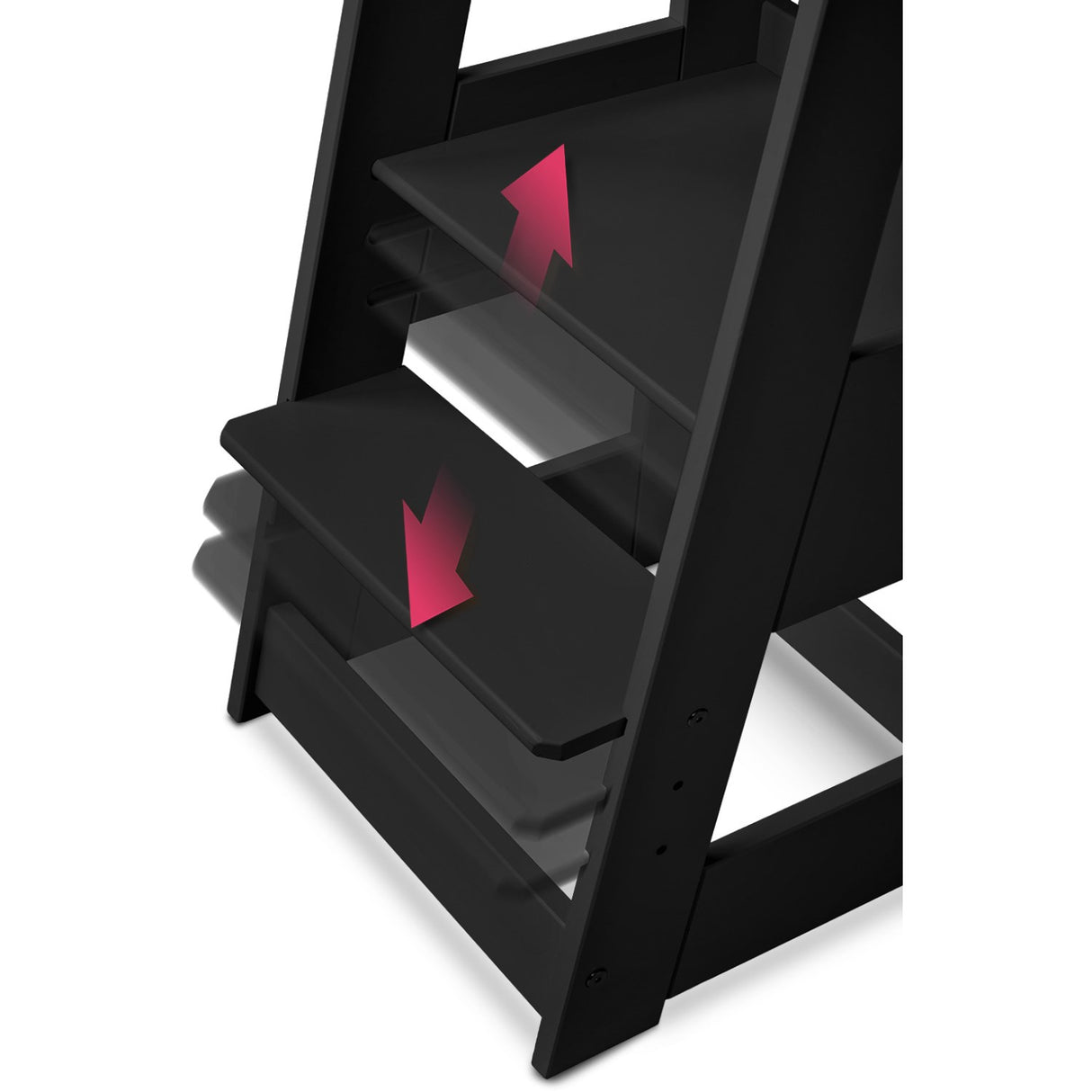 tiSsi® Black Laquer Felix Lärande Torn Massiv Bok