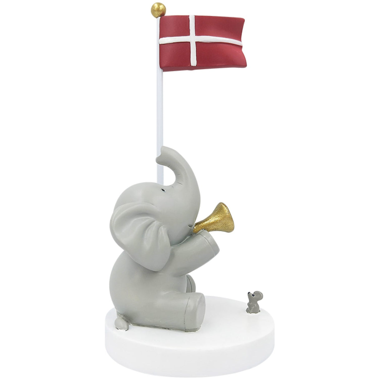 Kids by Friis Bordflag, Elefant Med Trompet Og Mus