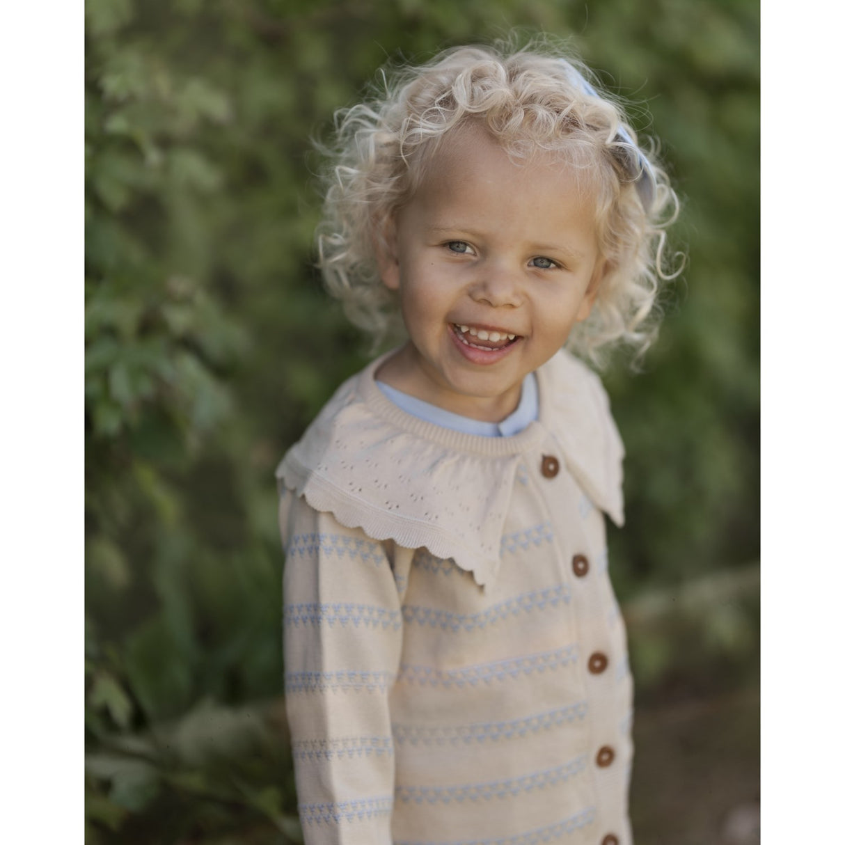 Hanevild Kentucky Blue Heart Cardigan