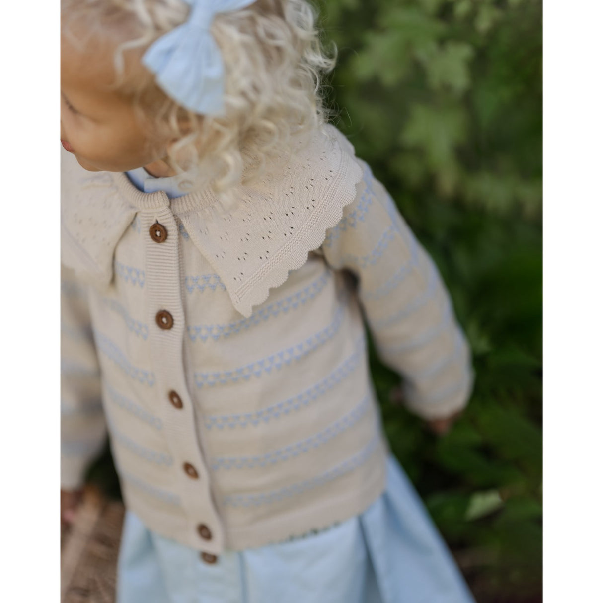 Hanevild Kentucky Blue Heart Cardigan