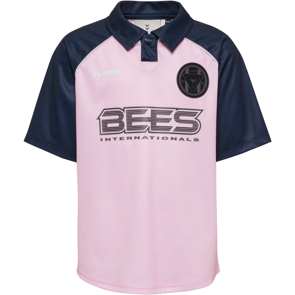 Hummel Roseate Spoonbill Jr Loose Tiger Soccer Jersey S/S