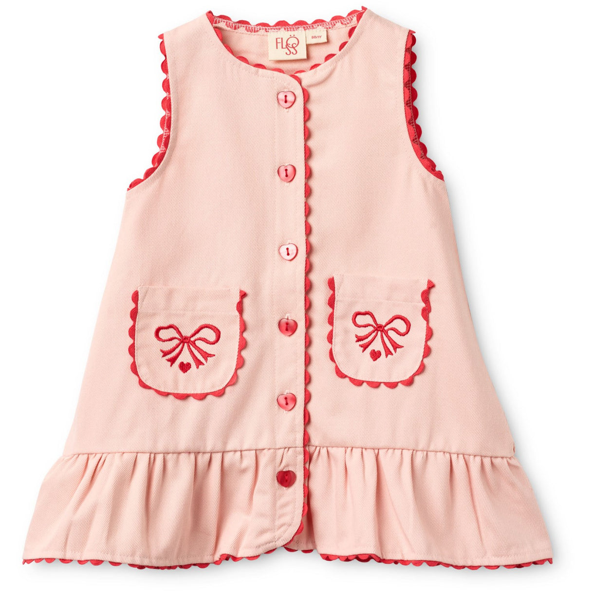 Flöss Soft Rose Elina Klänning