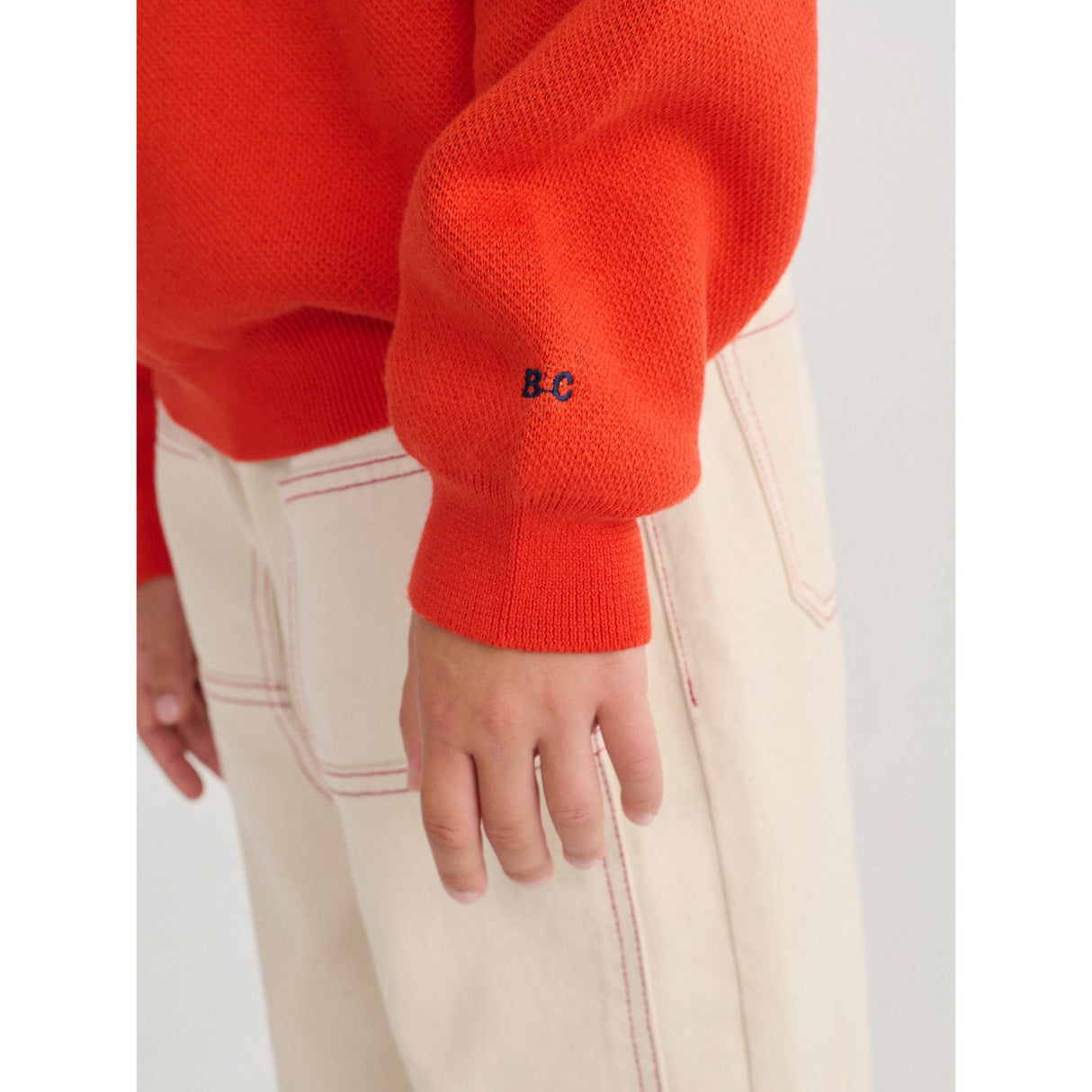 Bobo Choses Red Farm Adventure Jumper