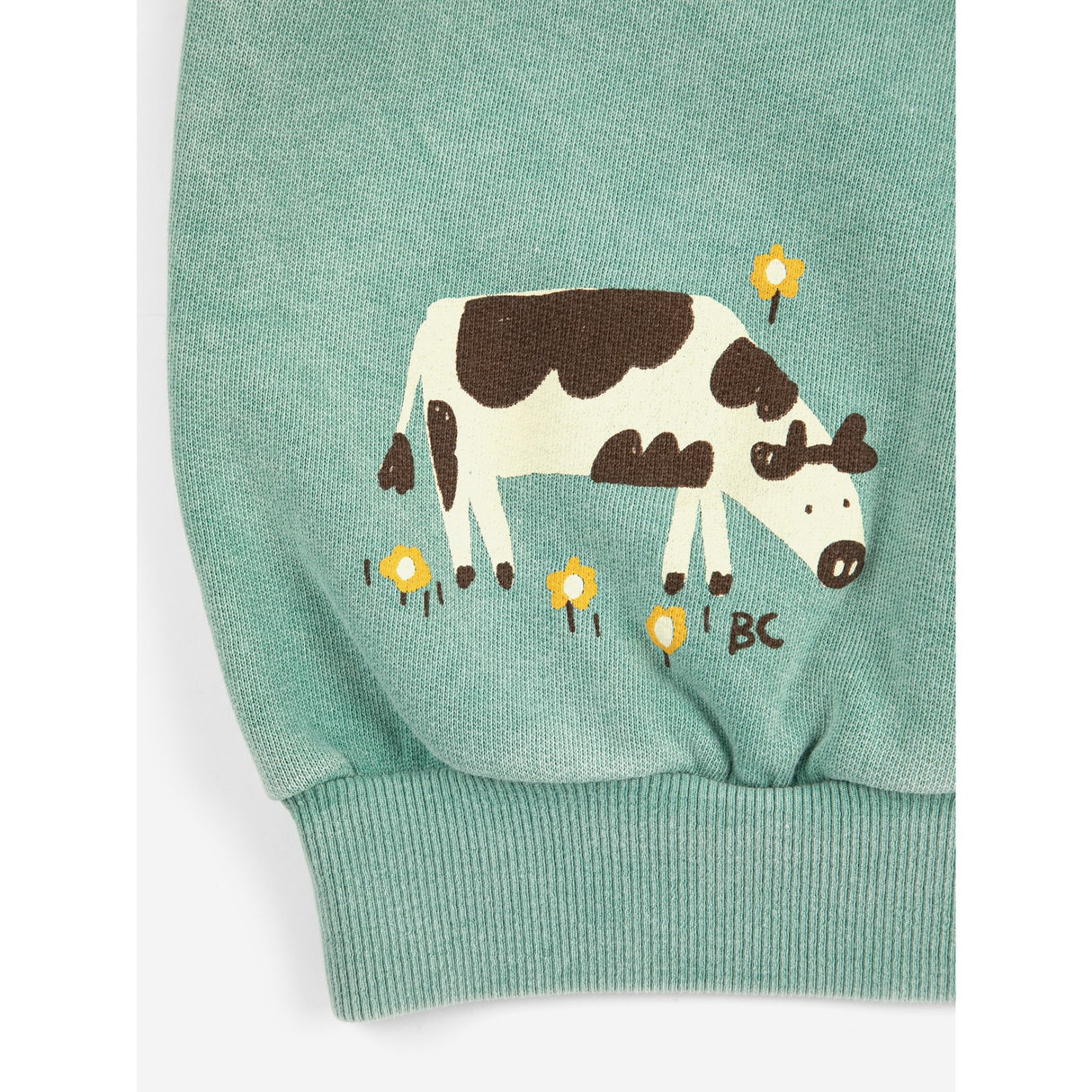 Bobo Choses Green Farm Adventure Sweatshirt