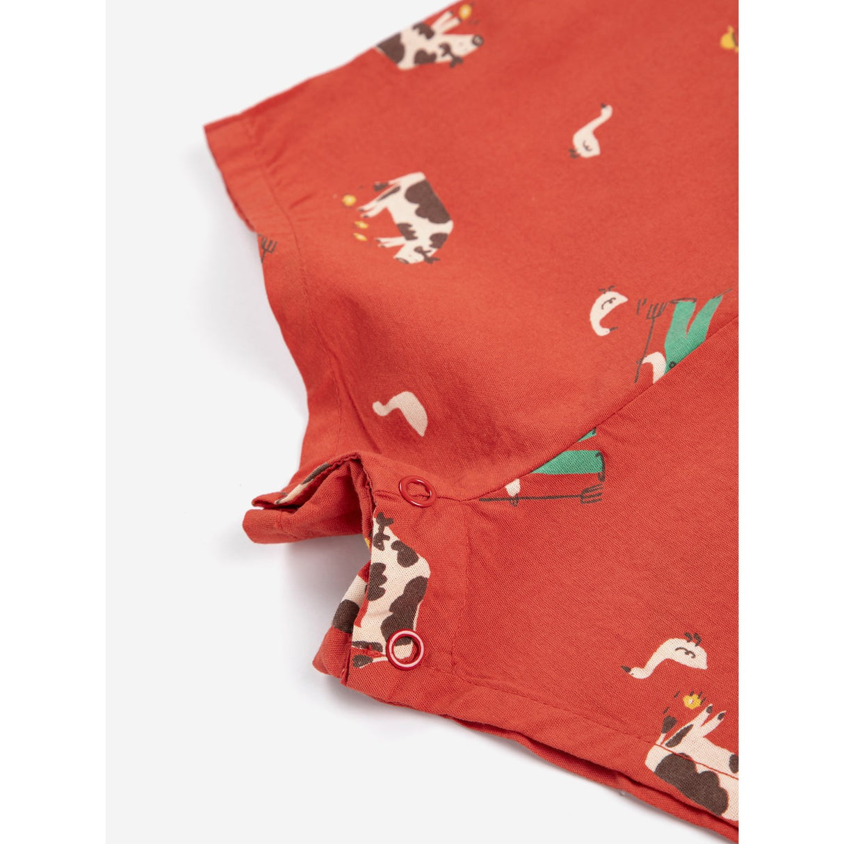 Bobo Choses Red Farm Adventure All Över Playsuit