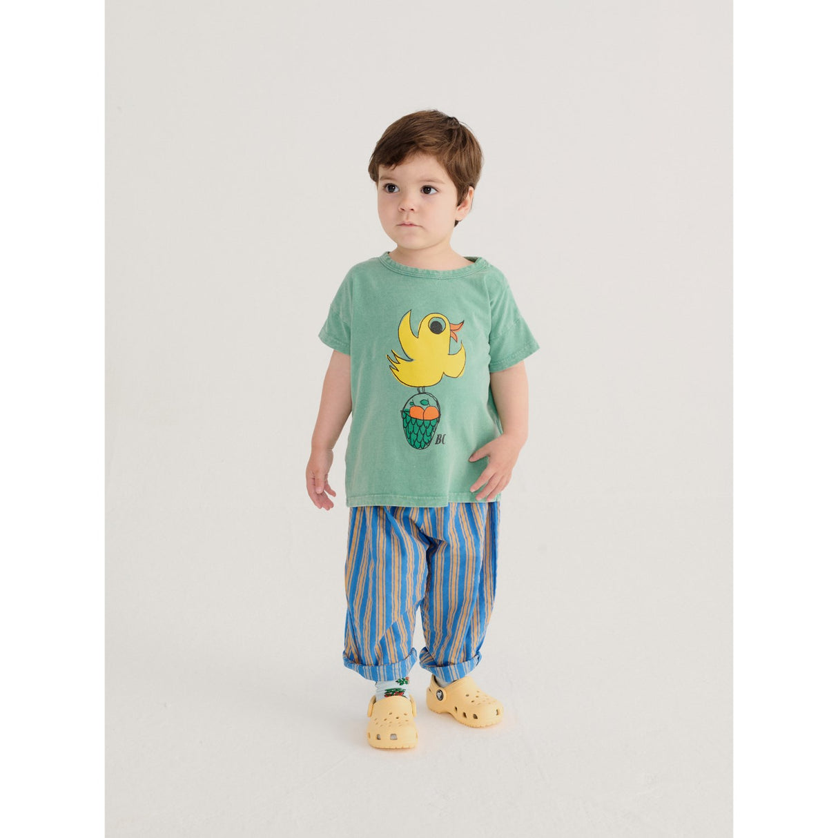 Bobo Choses Multicolor New Hairline Woven Byxor