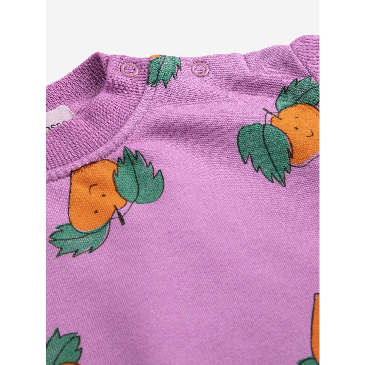 Bobo Choses Fuchsia Tangerine All Över Sweatshirt