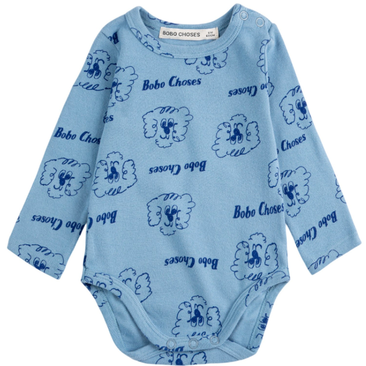 Bobo Choses Light Blue Pickles The Dog All Över Body