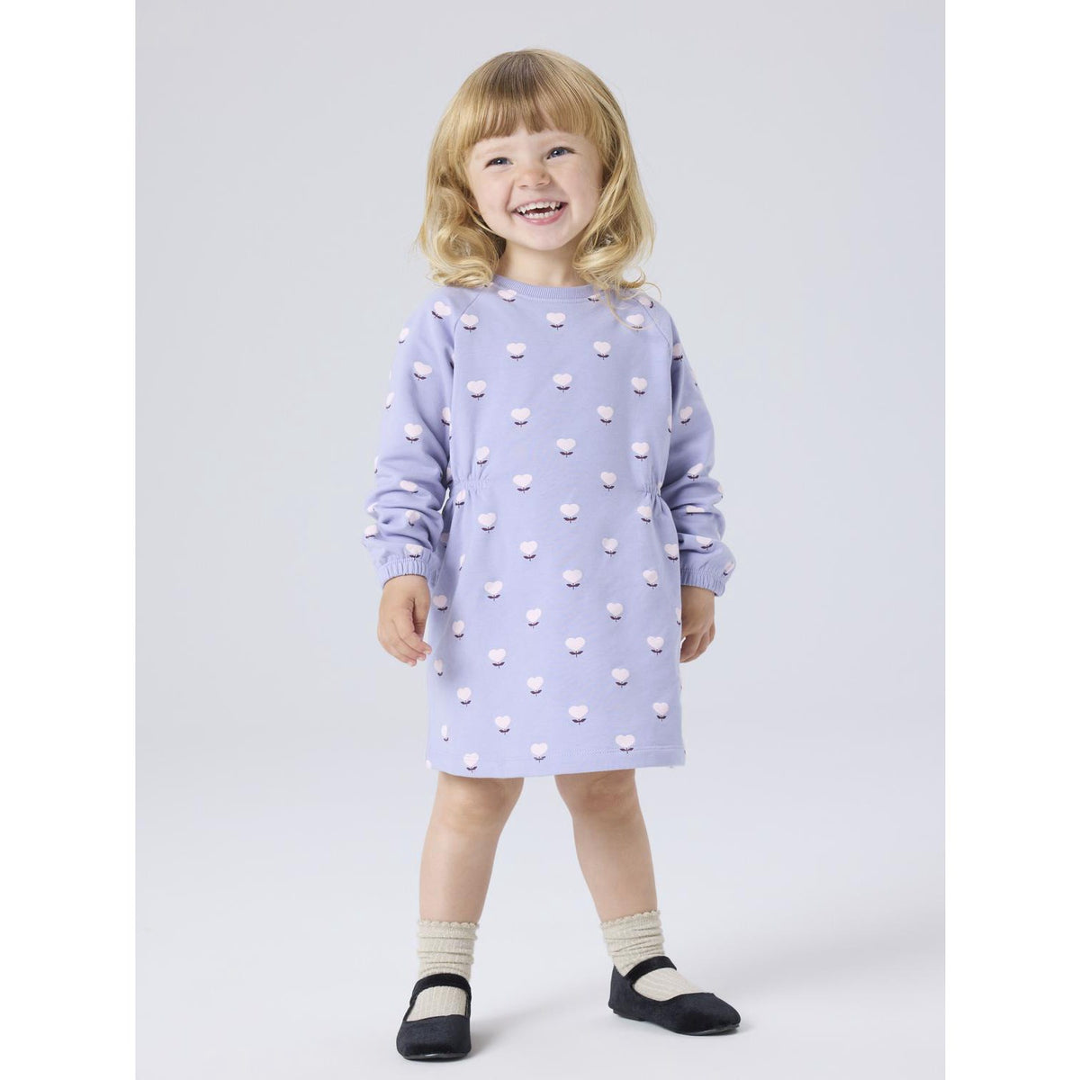 Name It Lavender Icing Nmfolini Ls Swe Klänning Bru Pb