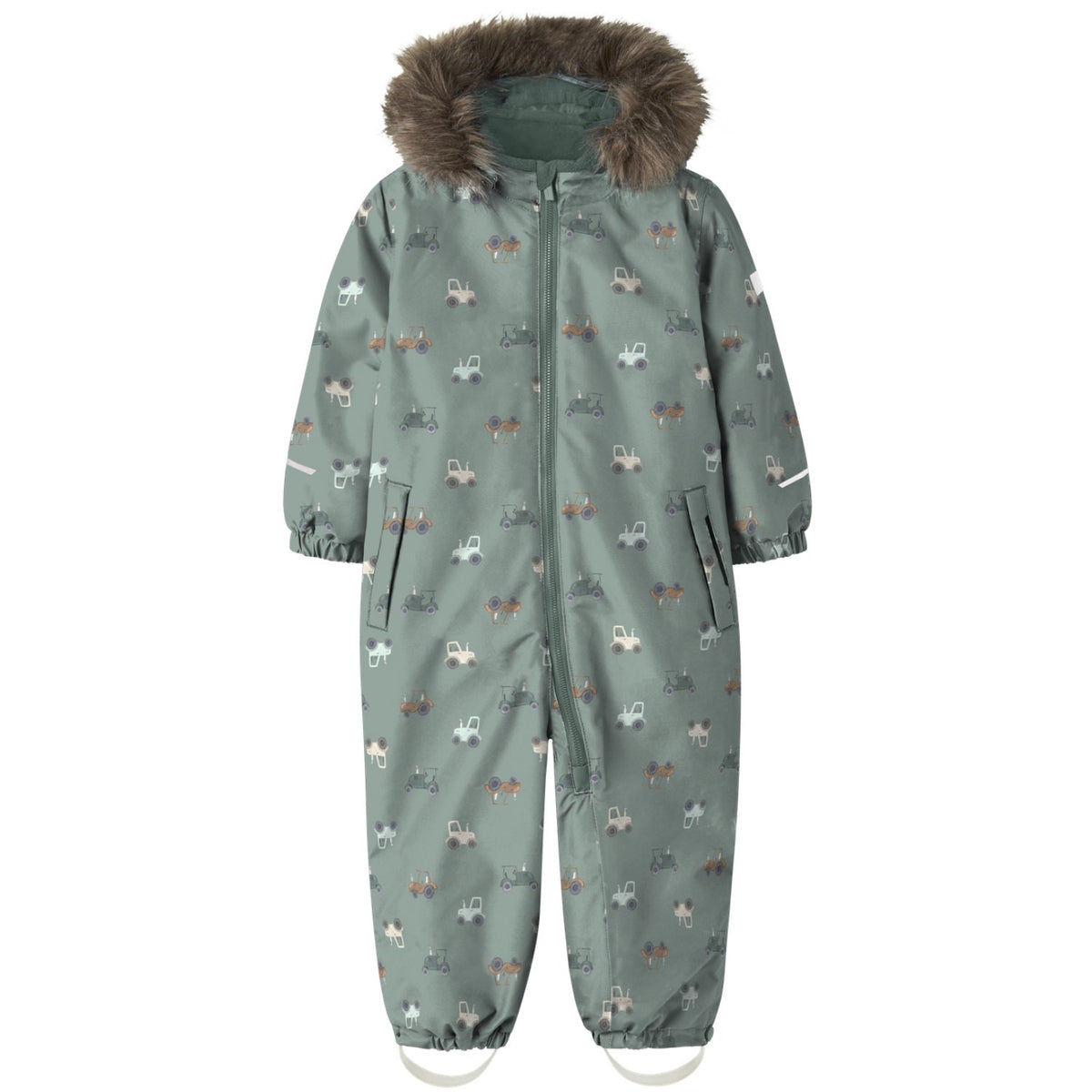 Name It Iceberg Green Nmmsnow10 Dräkt Aop Fo Noos