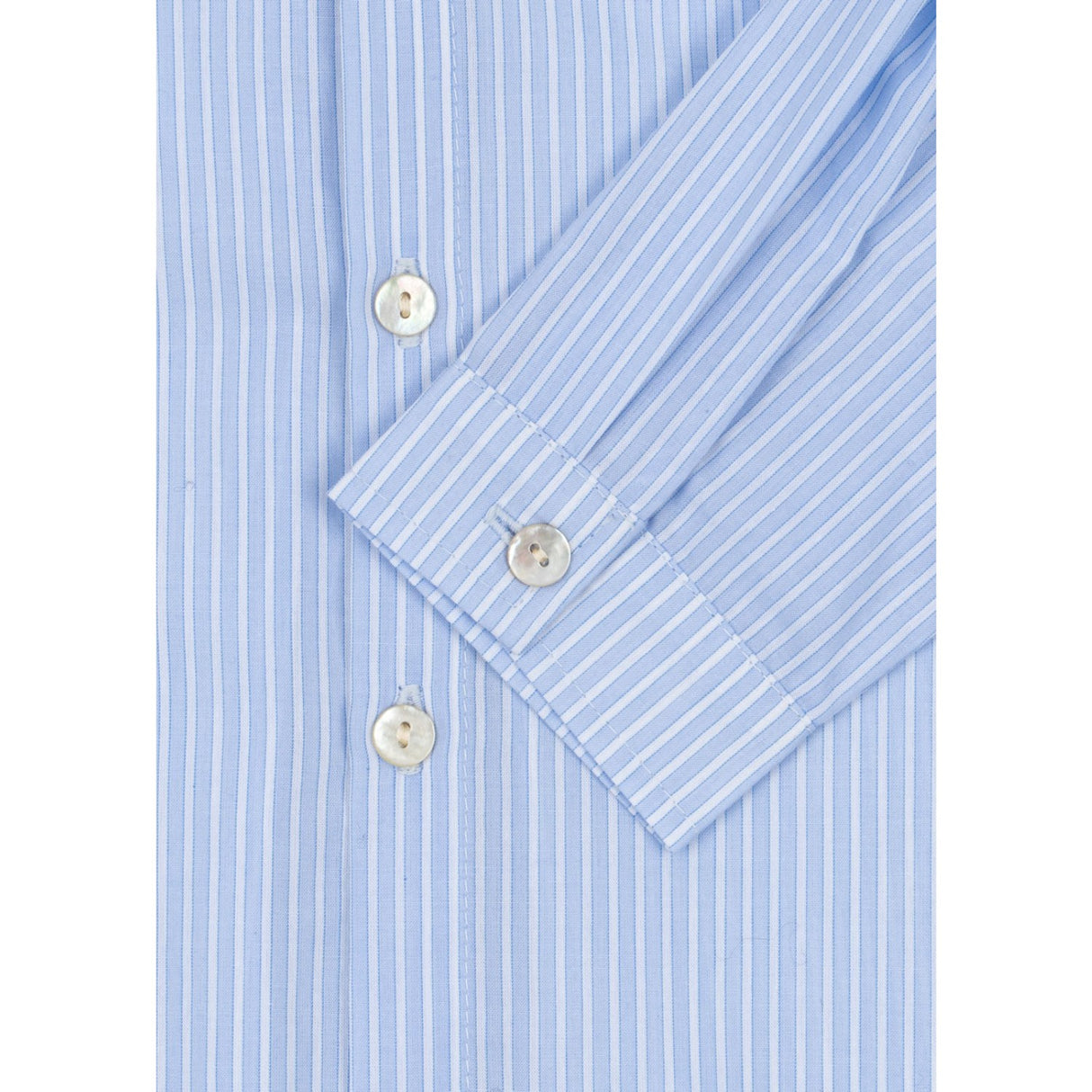 Konges Sløjd Blue Stripe Wes Skjorta Gots