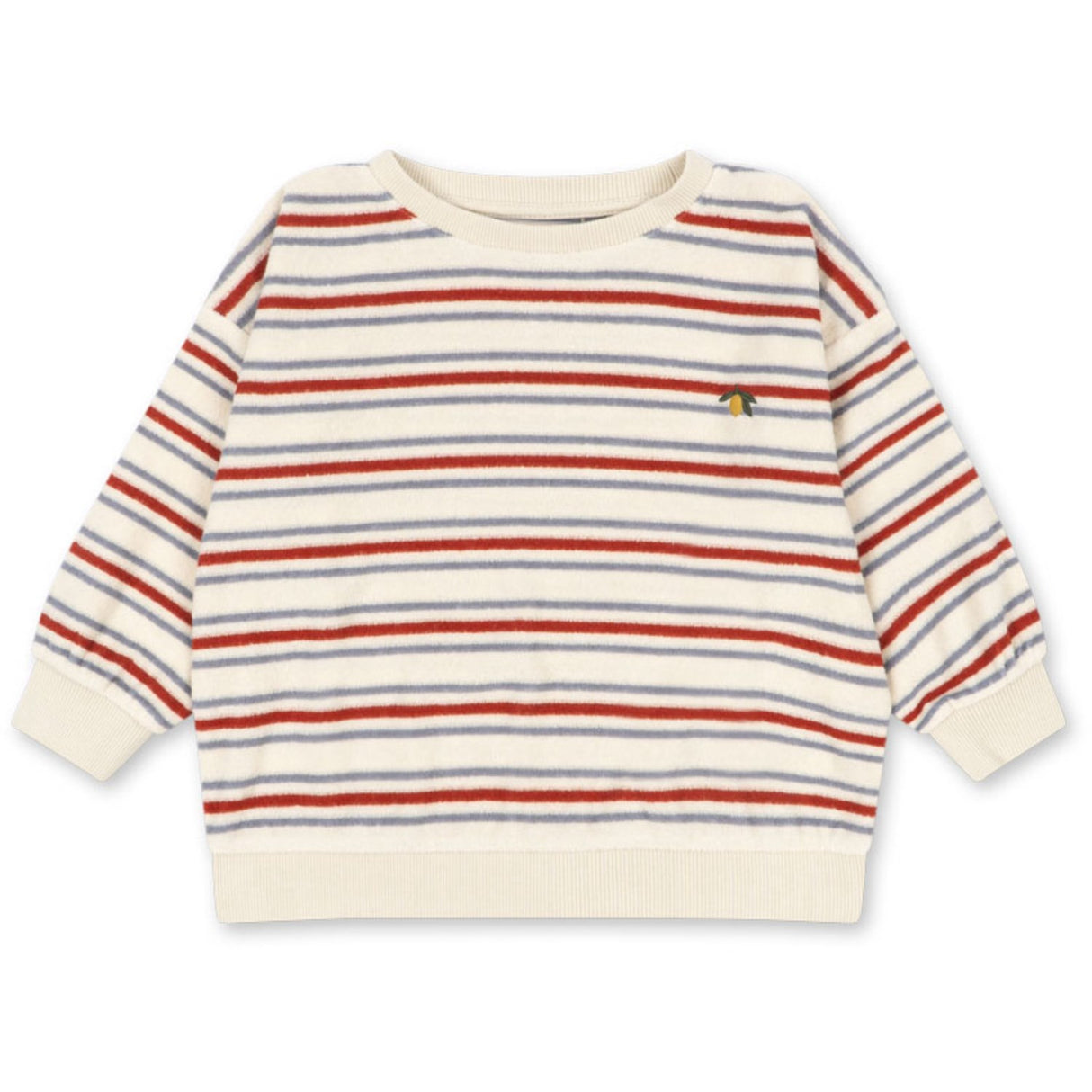 Konges Sløjd Stripe Winds Itty Rib Sweat Skjorta Gots