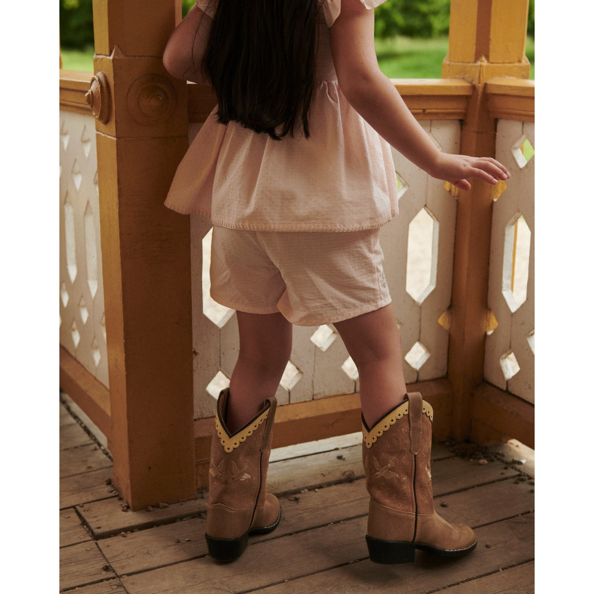 COPENHAGEN COLORS Beige Suede Limited Cowboy Stövlar High