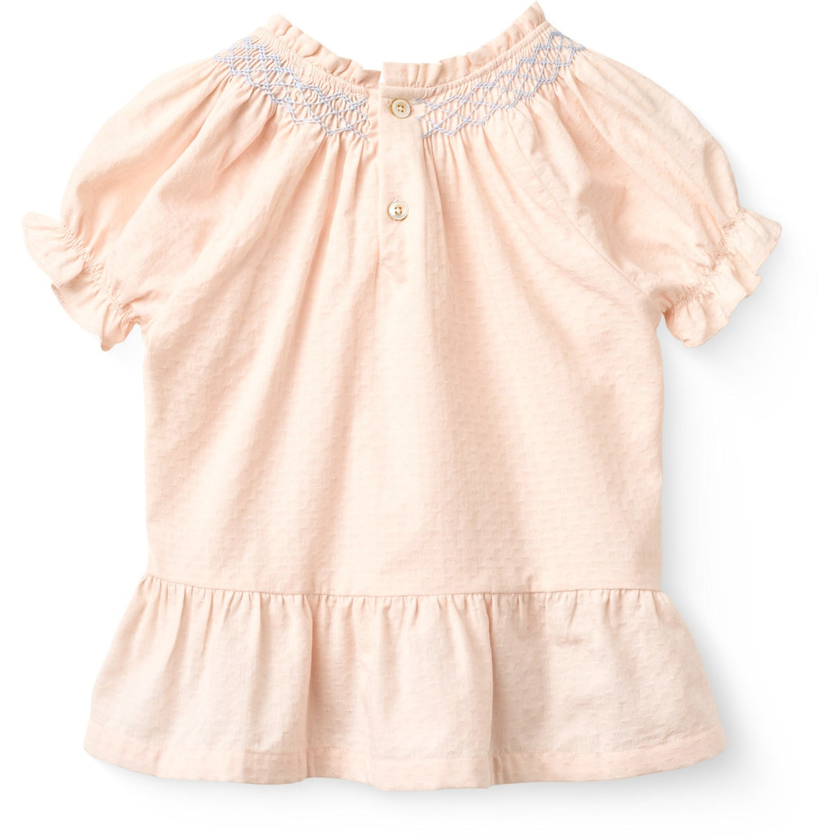 COPENHAGEN COLORS Dusty Rose Comb. Blus W. Smock W. Emb.