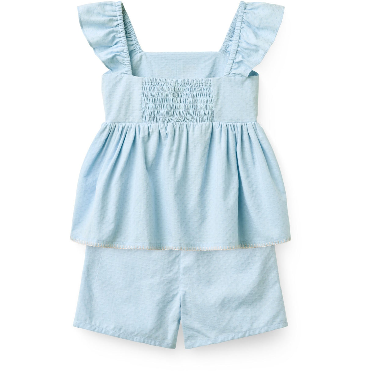 COPENHAGEN COLORS Lt. Blue Comb. Summer Sett W. Emb.