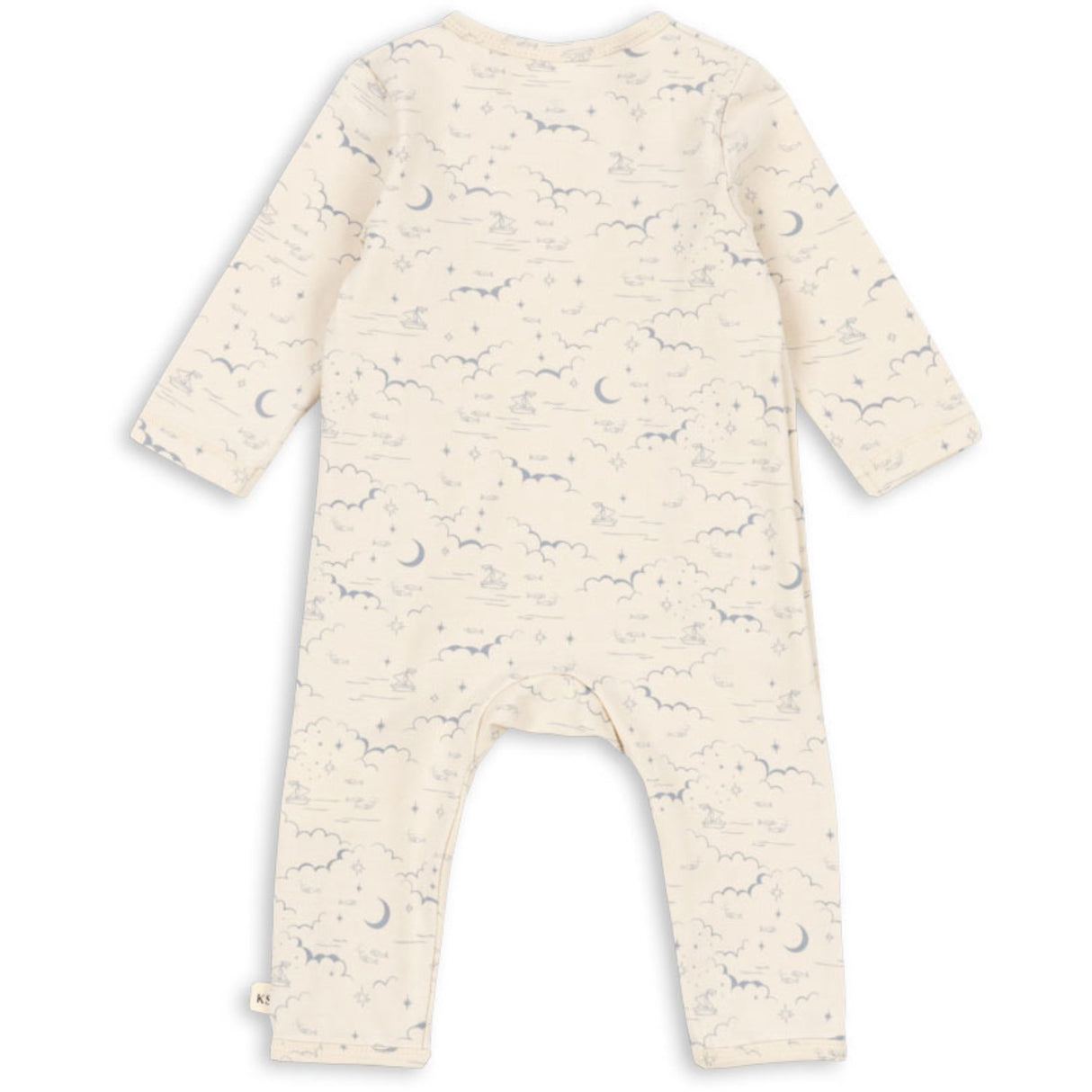 Konges Sløjd Cielo Marino Basic Newborn Onesie Gots