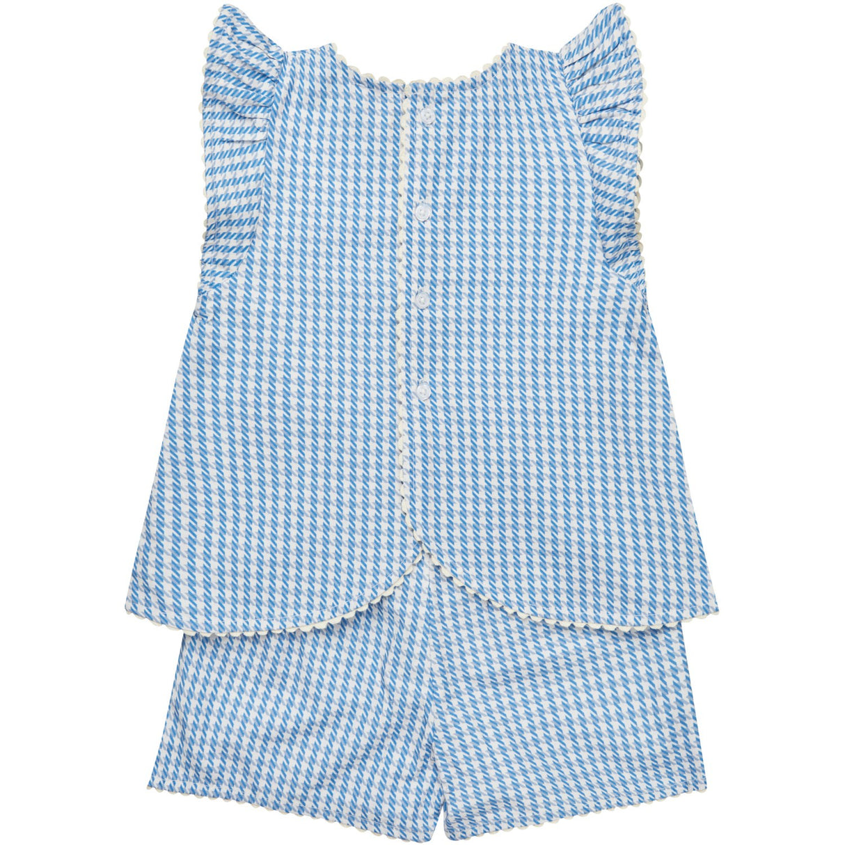 COPENHAGEN COLORS Blue Houndstooth Mini Houndstooth Deco Sett