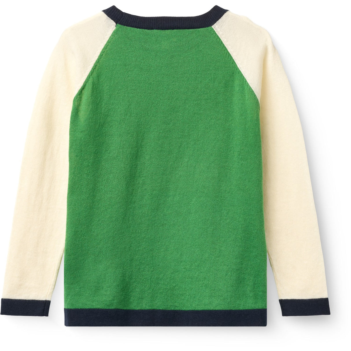 COPENHAGEN COLORS Sharp Green Comb. Light Stickad Färg Block Blus