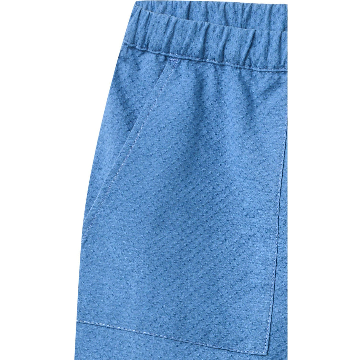 COPENHAGEN COLORS Ocean Blue Byxor W. Big Pockets