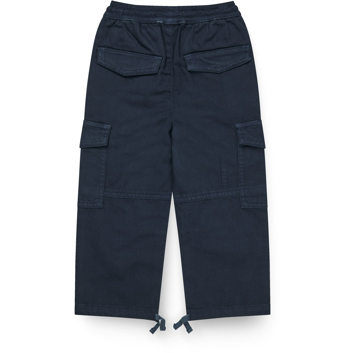 COPENHAGEN COLORS Navy Twill Baggy Byxor W. Pockets