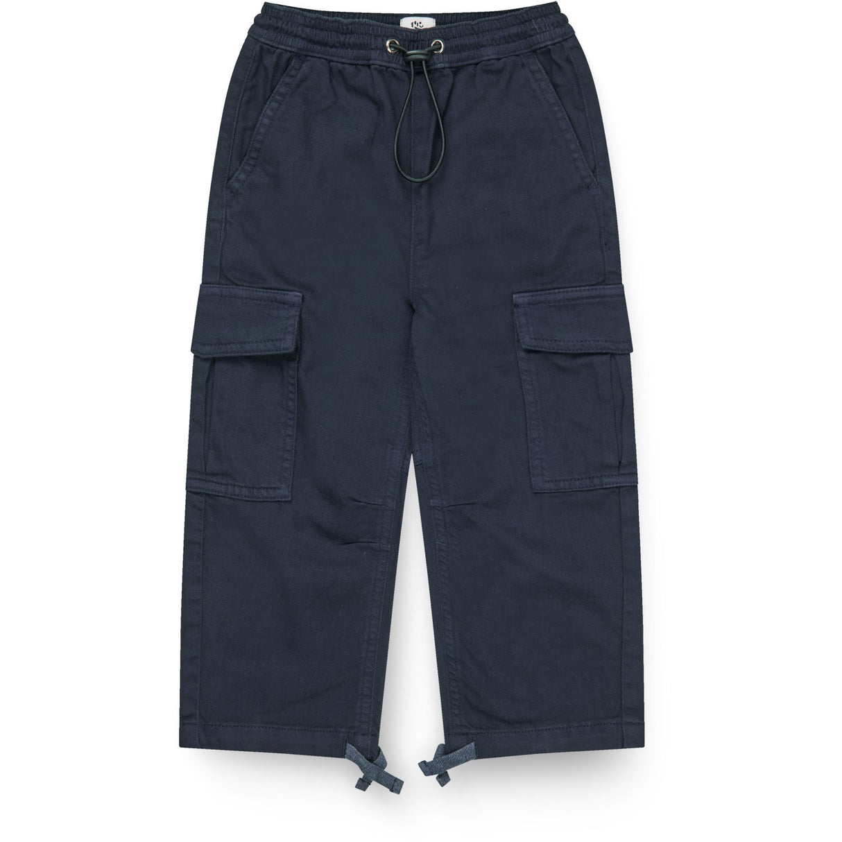 COPENHAGEN COLORS Navy Twill Baggy Byxor W. Pockets