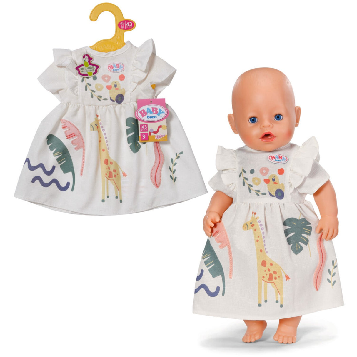 BABY Born Klänning Giraffe 43cm