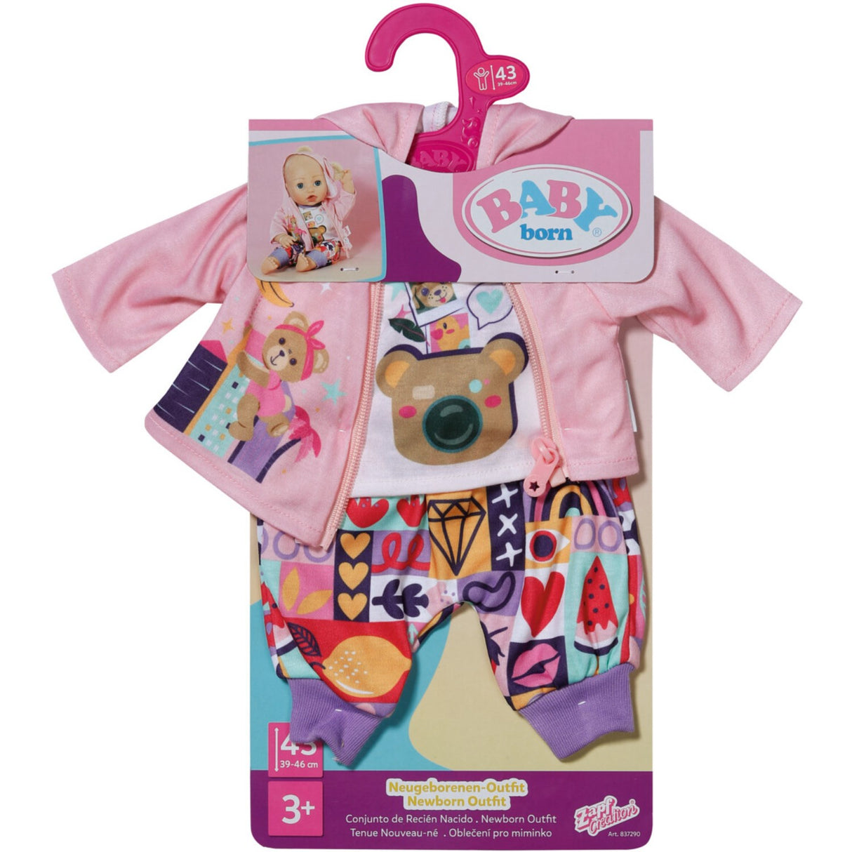 BABY Born Newborn Outfit 43cm