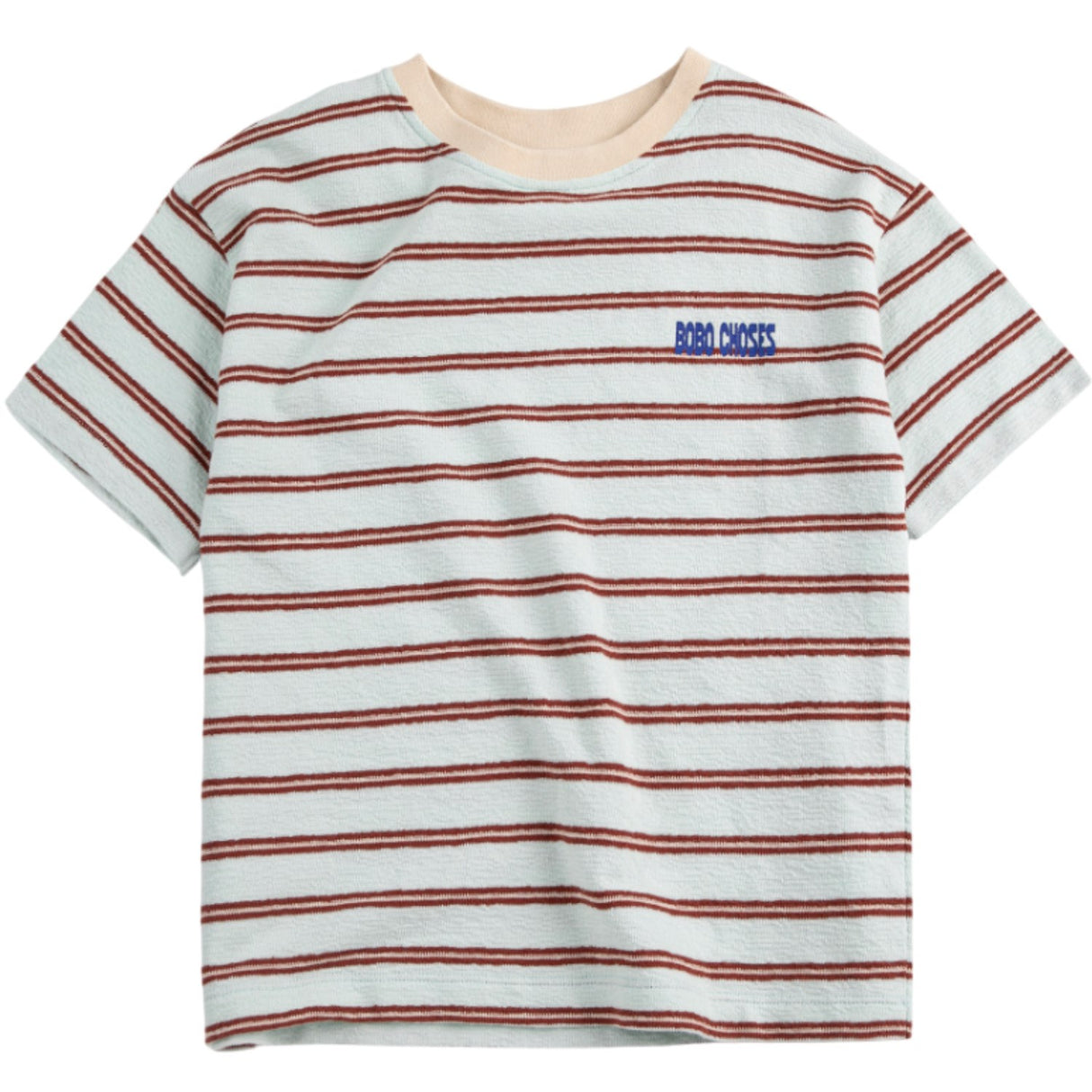 Bobo Choses Light Blue Bobo Choses Stripes T-Shirt
