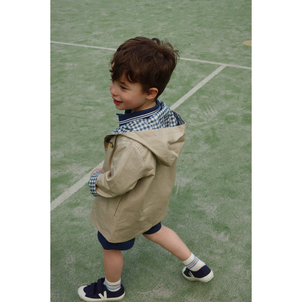 Konges Sløjd Oxford Tan Trenchy Täcka